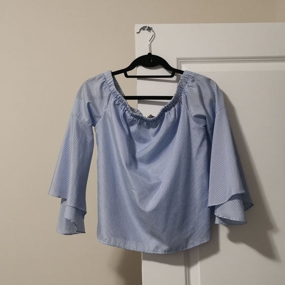 M Boutique Off-The-Shoulder Blouse - Picture 1 of 1